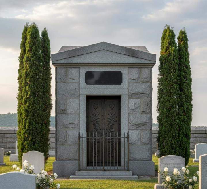 Construction de caveau funéraire, Ifs